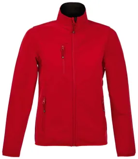 SOL'S Ladies Radian Soft Shell Jacket | Pepper Red