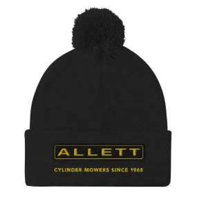 ALLETT Pro Cylinder Mowers Since 1965 Pom-Pom Beanie