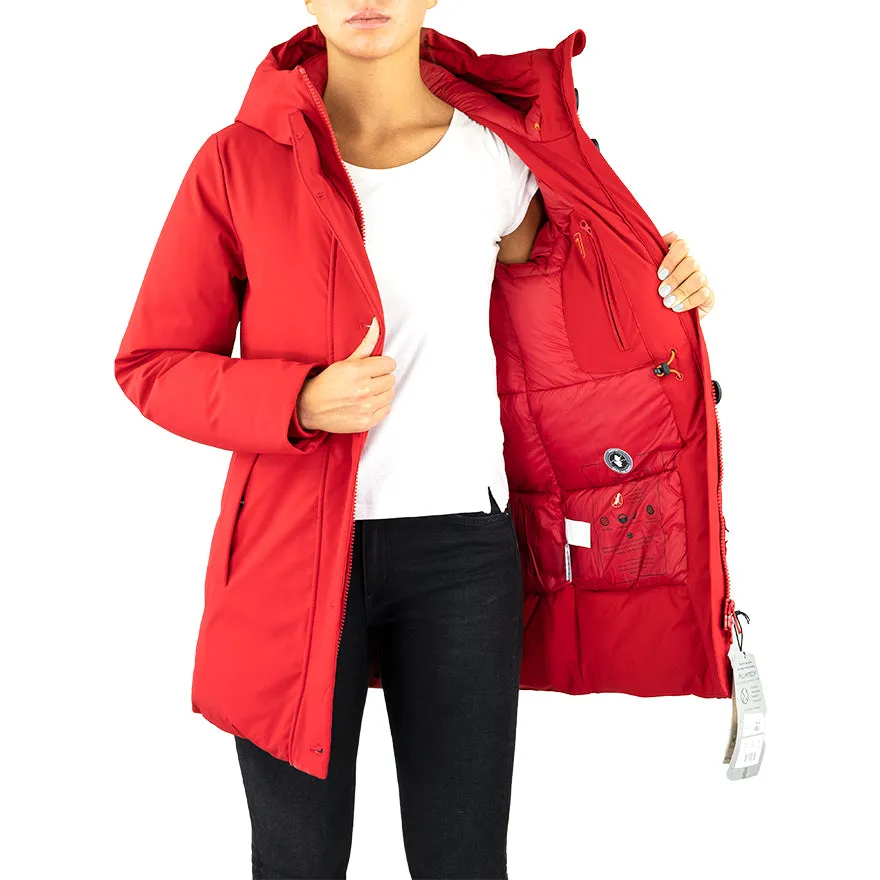 Artic Parka SAVE THE DUCK Sasha P46470W Smeg13 Rosso