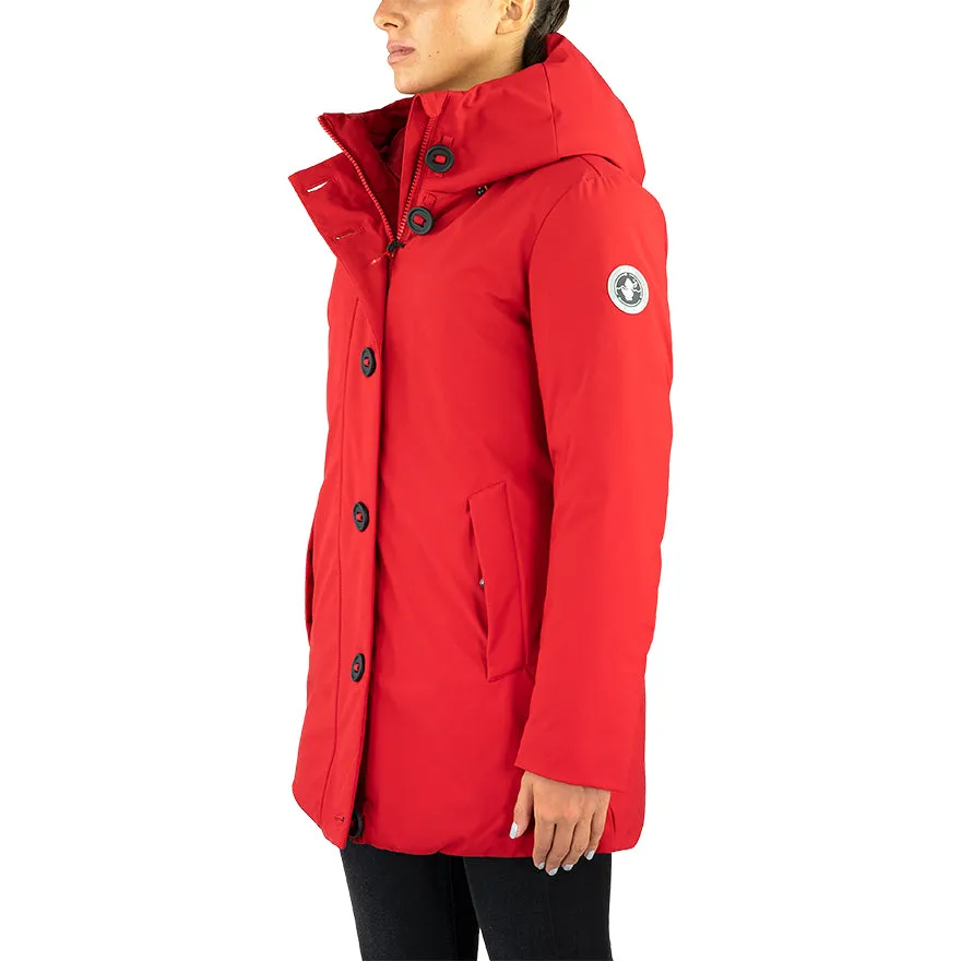 Artic Parka SAVE THE DUCK Sasha P46470W Smeg13 Rosso