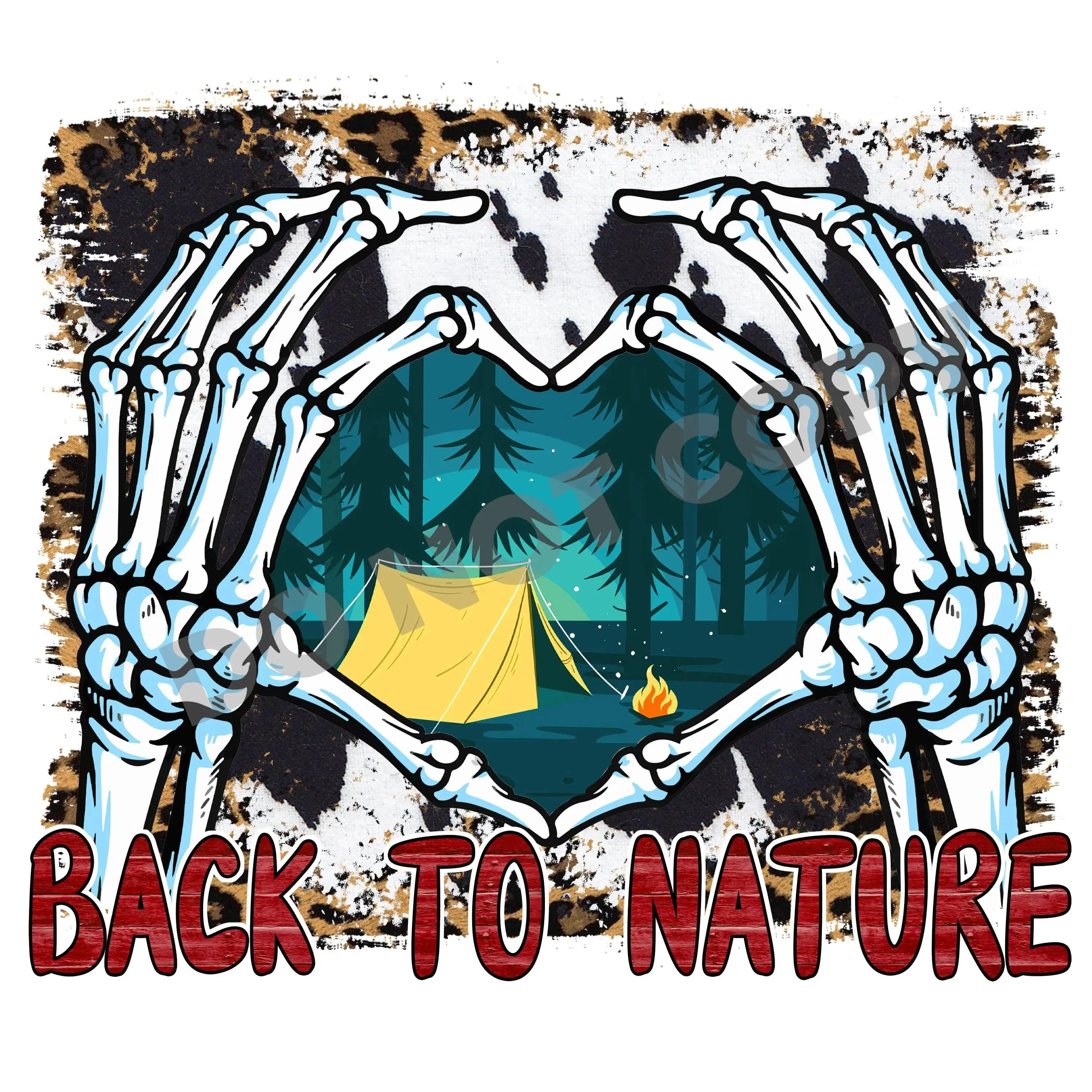 Back To Nature - DTF Transfer