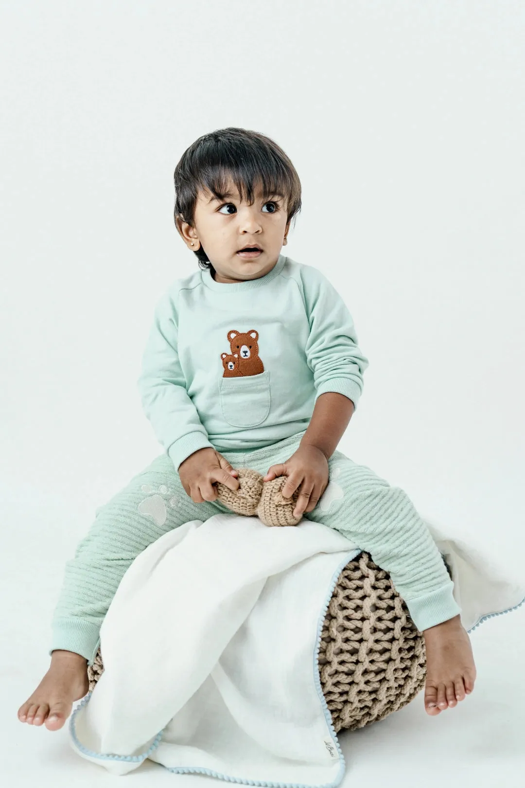 Bear Mint-Kids Winter Wear