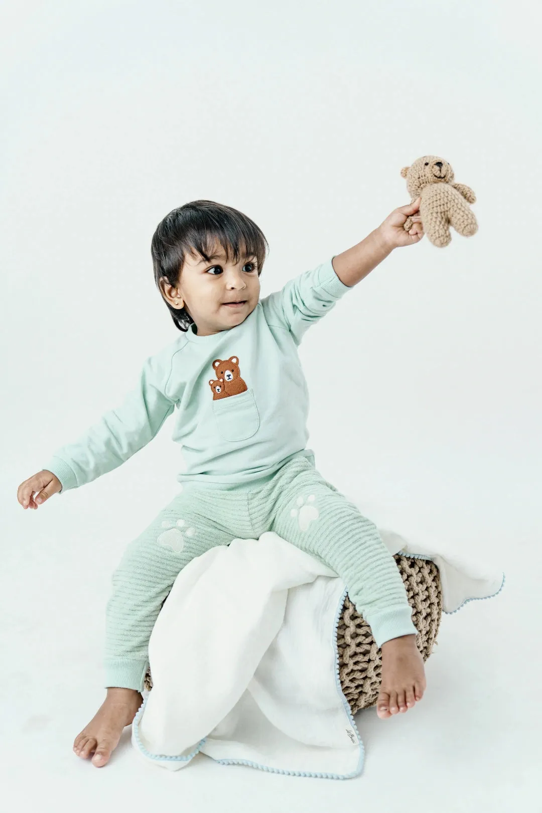 Bear Mint-Kids Winter Wear