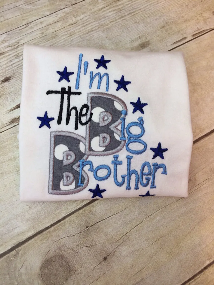 Big Brother Announcement shirt -- Big Brother T shirt-- Big Brother bodysuit -- Big Brother Announcement