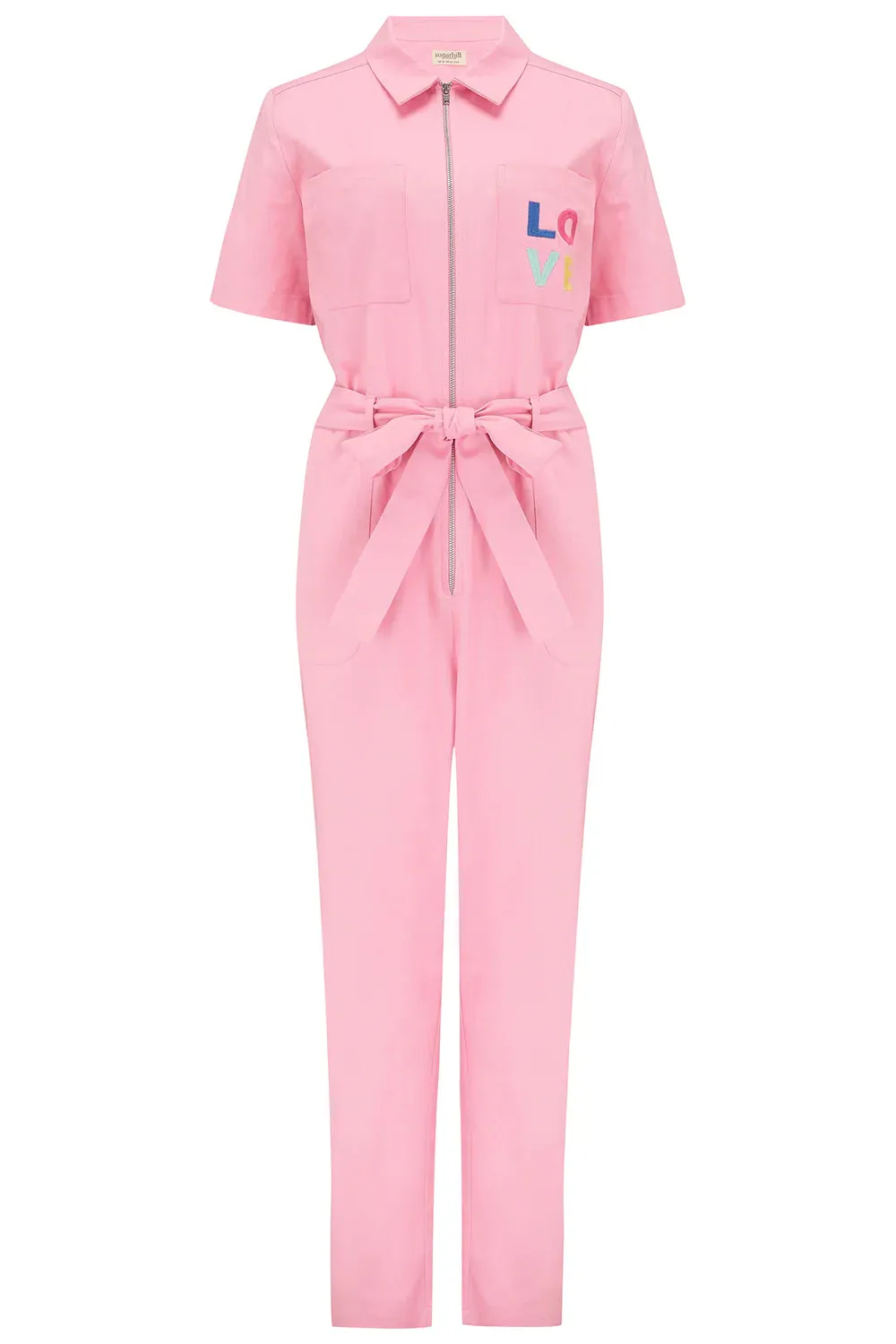 Billy Boilersuit (Pink, Love Pocket)