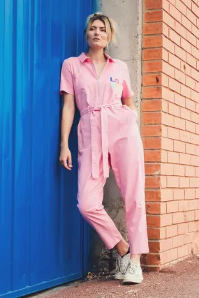 Billy Boilersuit (Pink, Love Pocket)