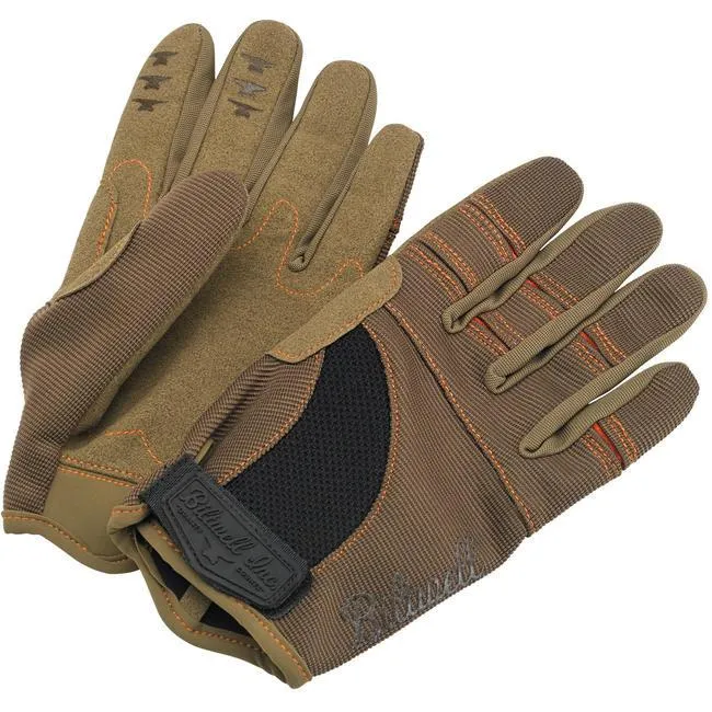 Biltwell Moto Glove Brown/Orange