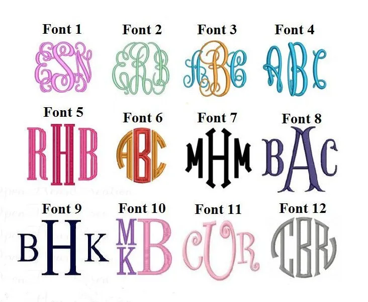 Blanket Scarf with Monogram