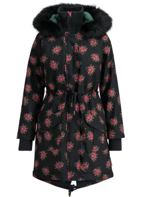 Blutsgeschwister Winter Wonder Woods Parka Queens Rose Black