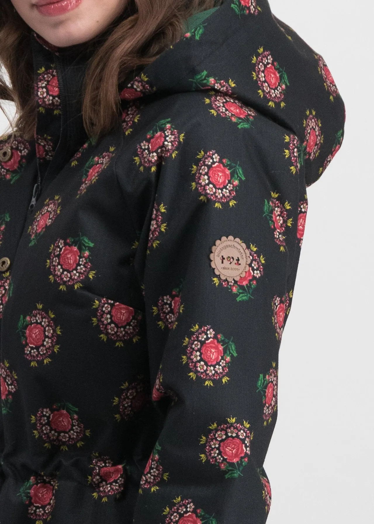 Blutsgeschwister Winter Wonder Woods Parka Queens Rose Black