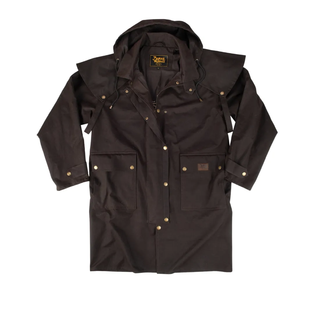 Burke & Wills Balranald Short Coat | Brown