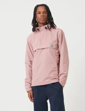 Carhartt-WIP Nimbus Half-Zip Jacket (Fleece Lined) - Blush Pink