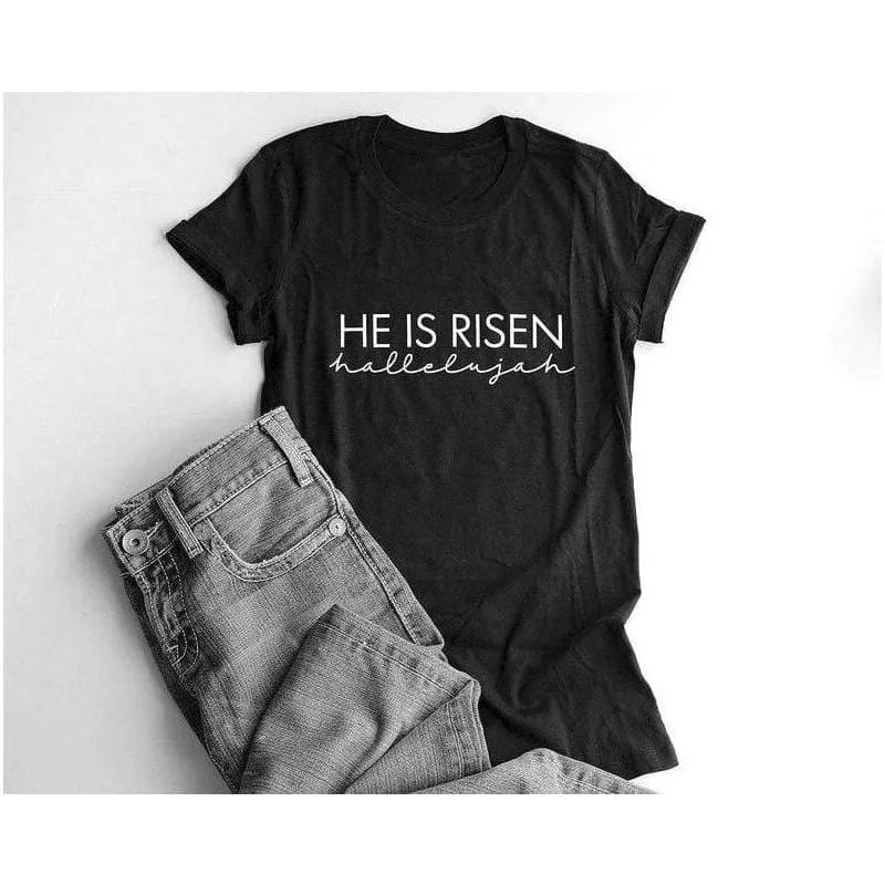 Christian T-Shirt <br> He is Risen