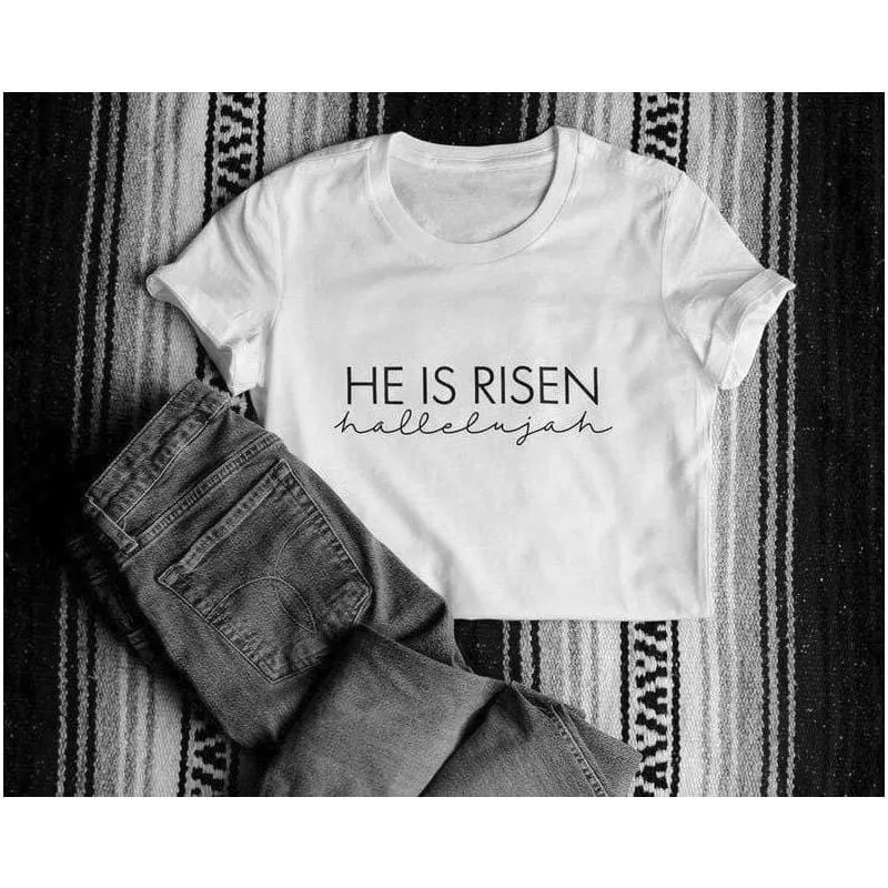 Christian T-Shirt <br> He is Risen