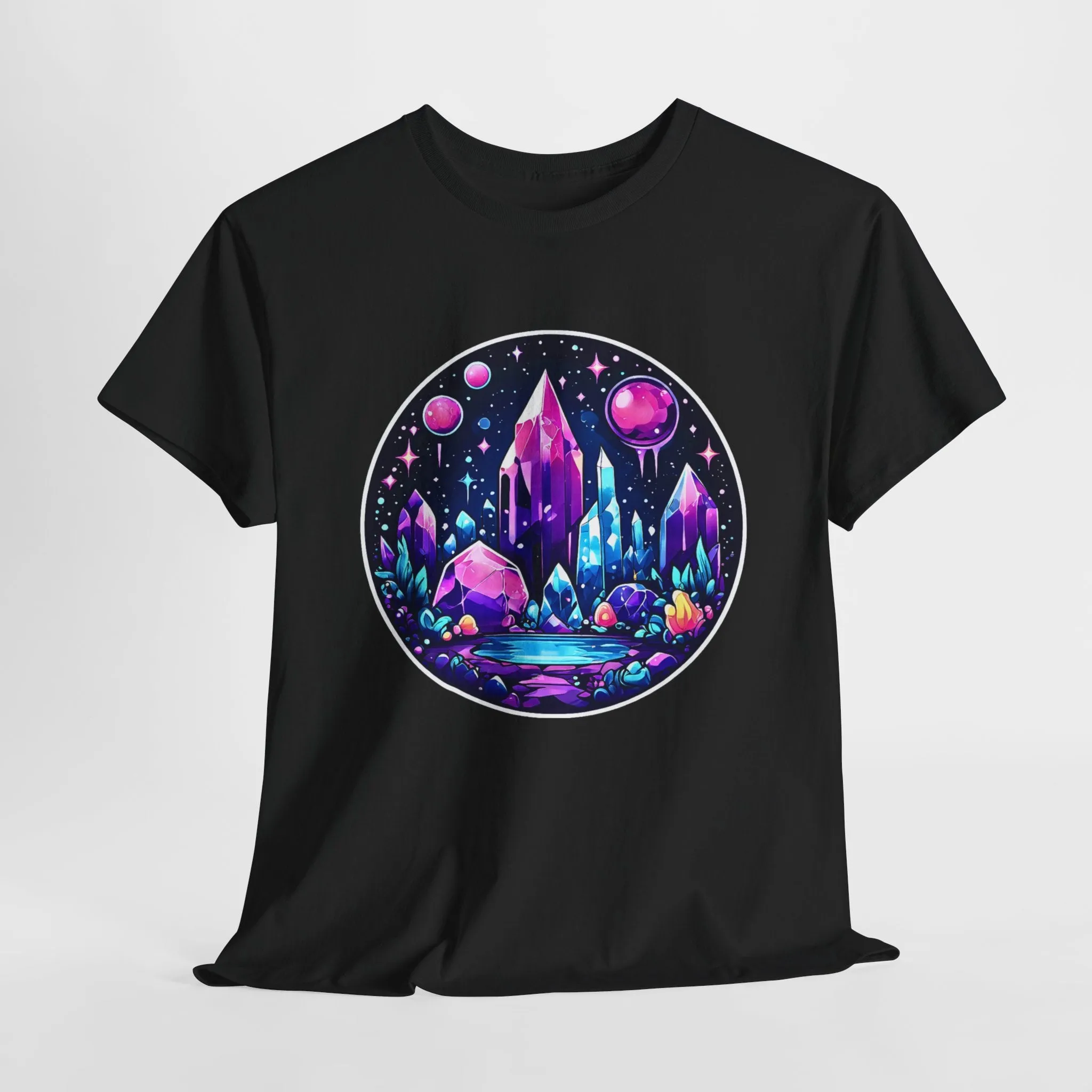 Cosmic crystals Cotton Tee