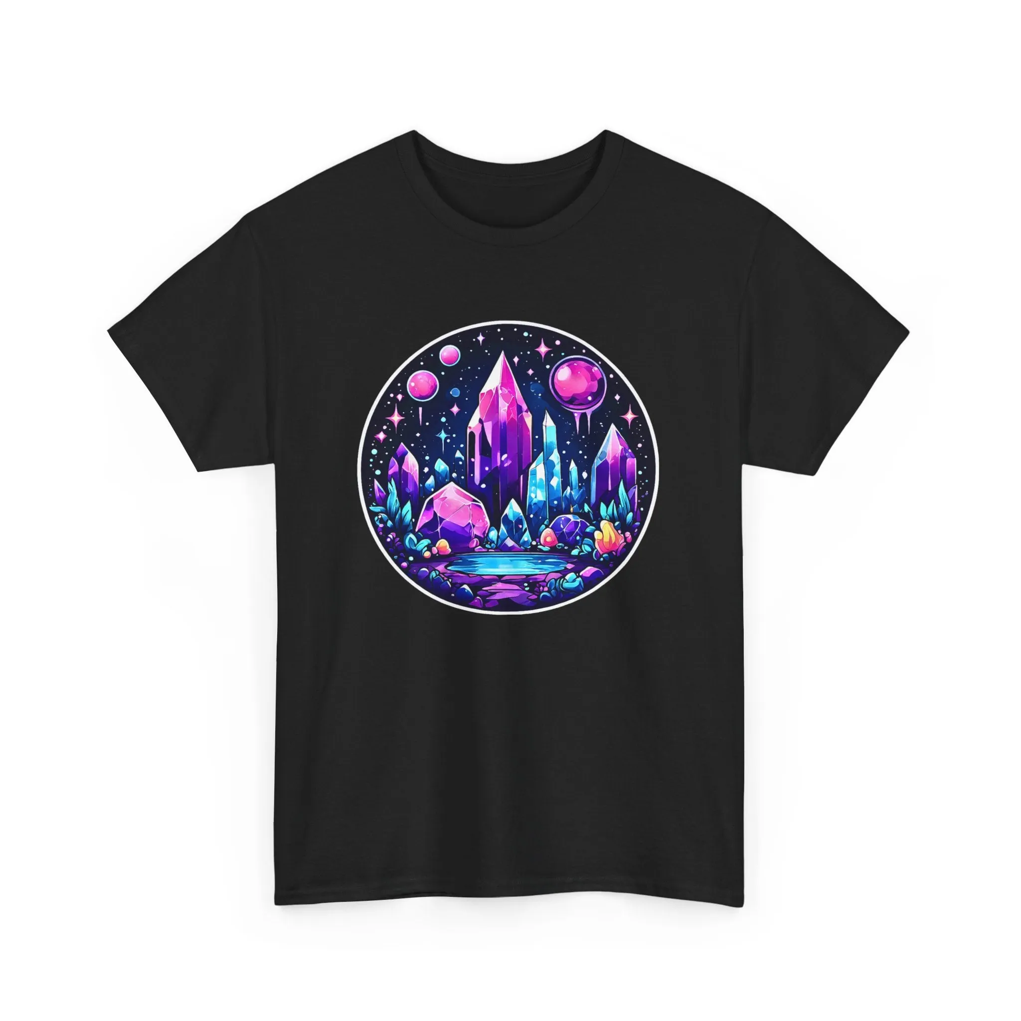 Cosmic crystals Cotton Tee