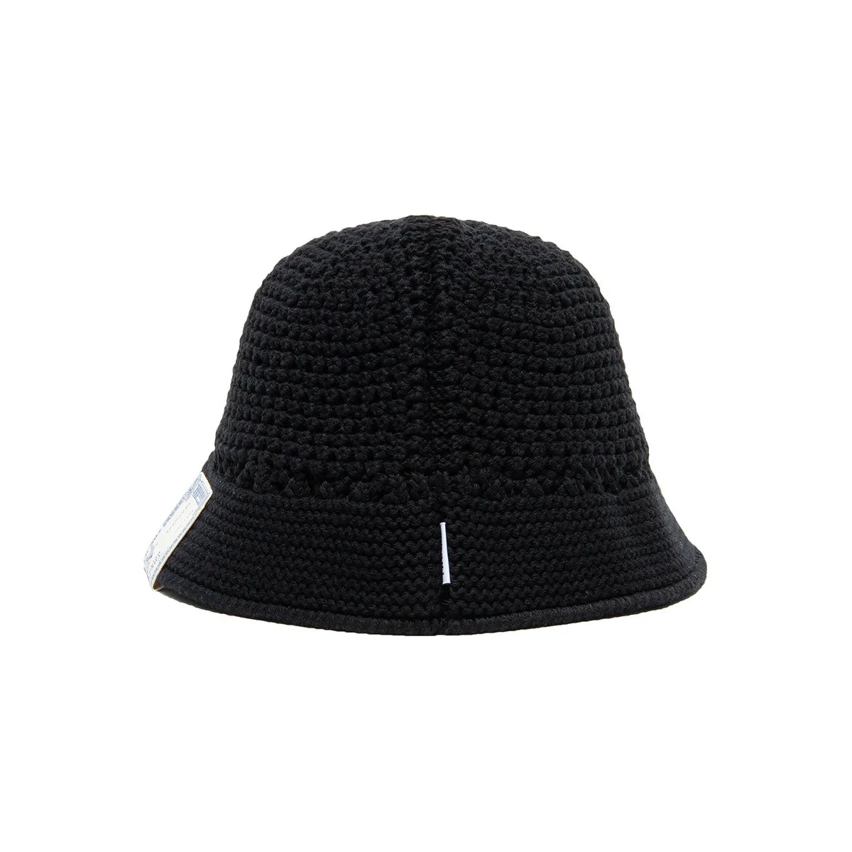 COTTON KNIT HAT - Black