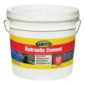 DAMTITE 07121 Hydraulic Cement, Powder, 10 lb Pail