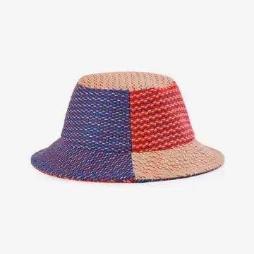 Dashes Knit Bucket Hat