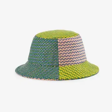 Dashes Knit Bucket Hat