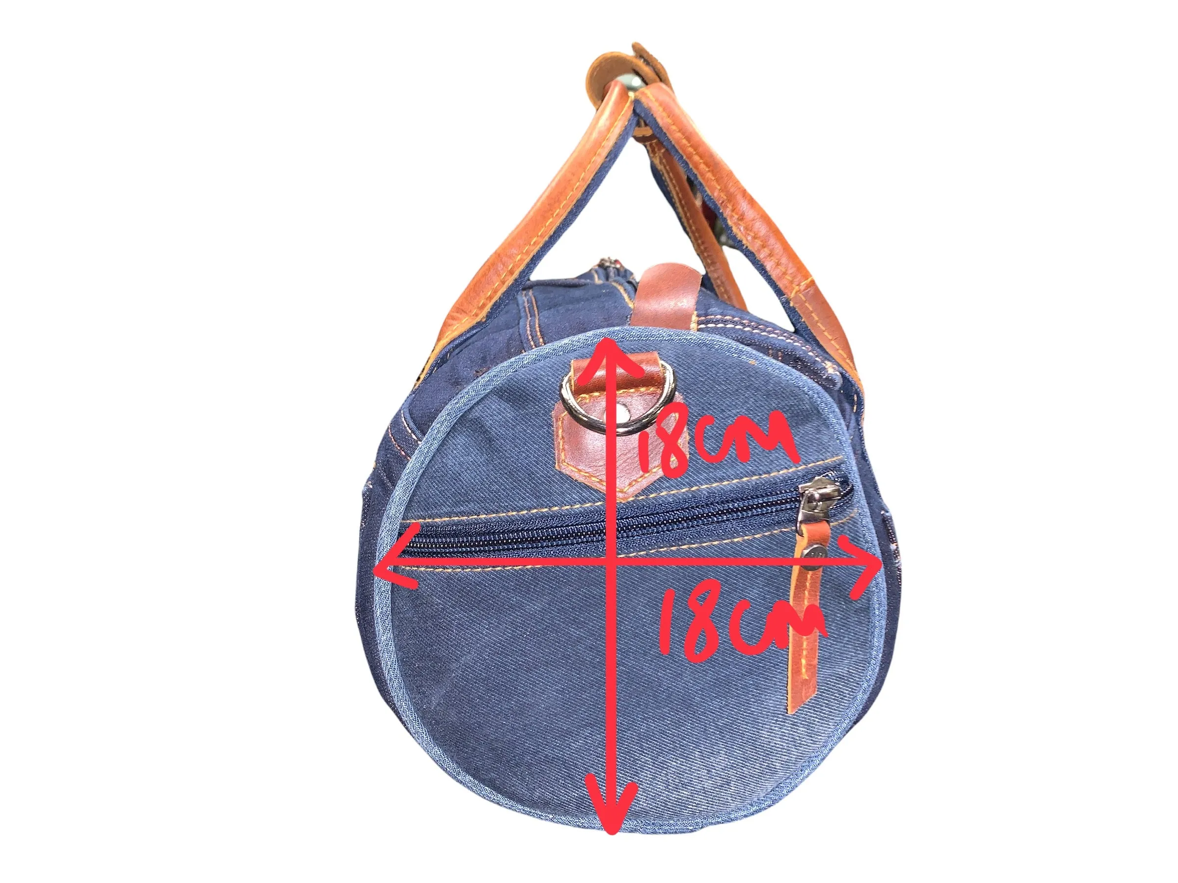 Denim Duffle BAGS-01 Small