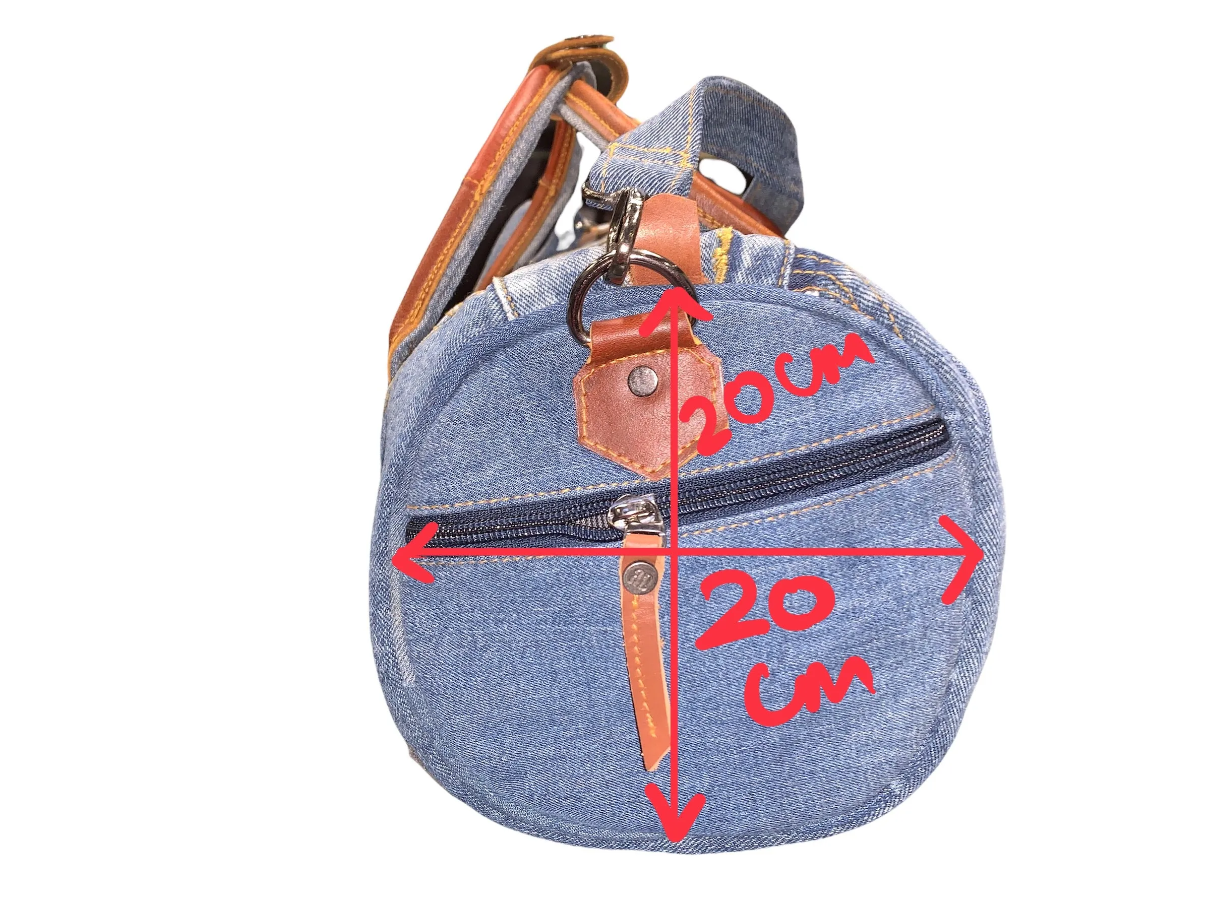 Denim Duffle BAGS-02 Medium