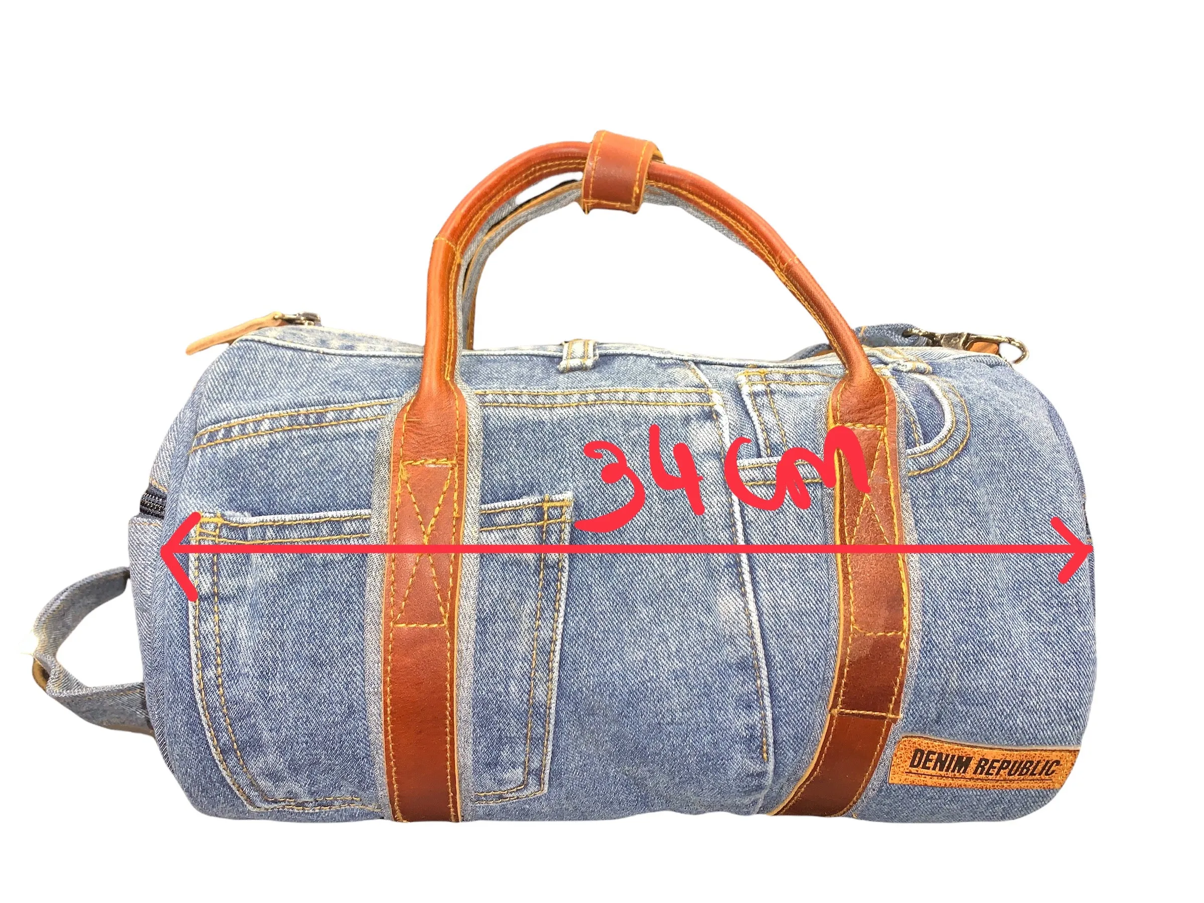 Denim Duffle BAGS-02 Medium