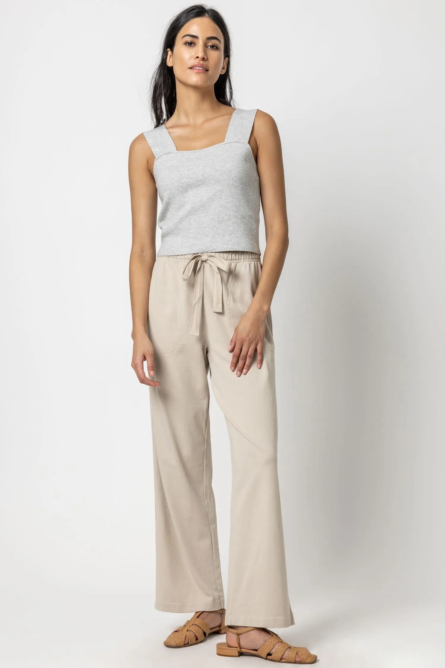 Drawstring Waist Pant