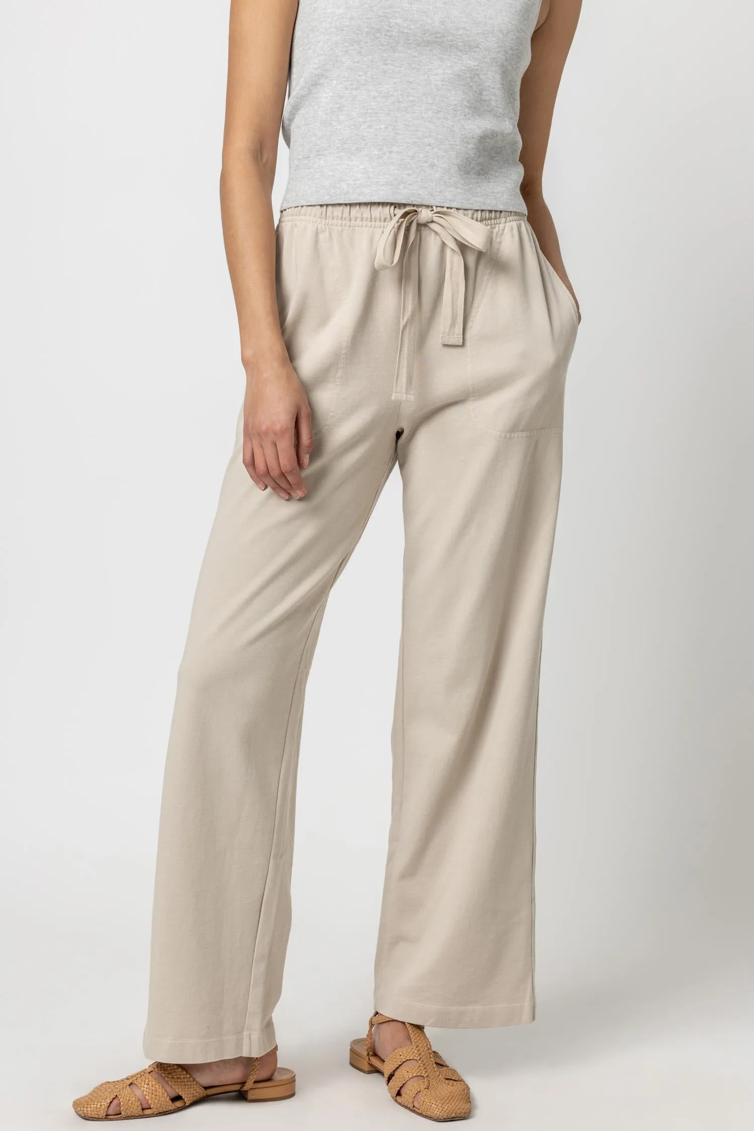 Drawstring Waist Pant