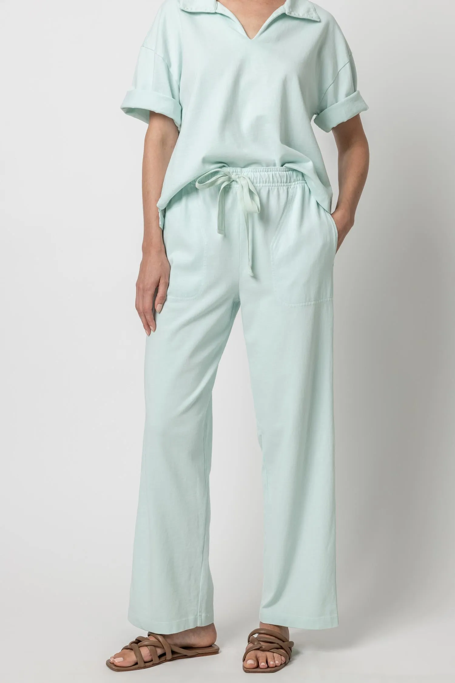 Drawstring Waist Pant