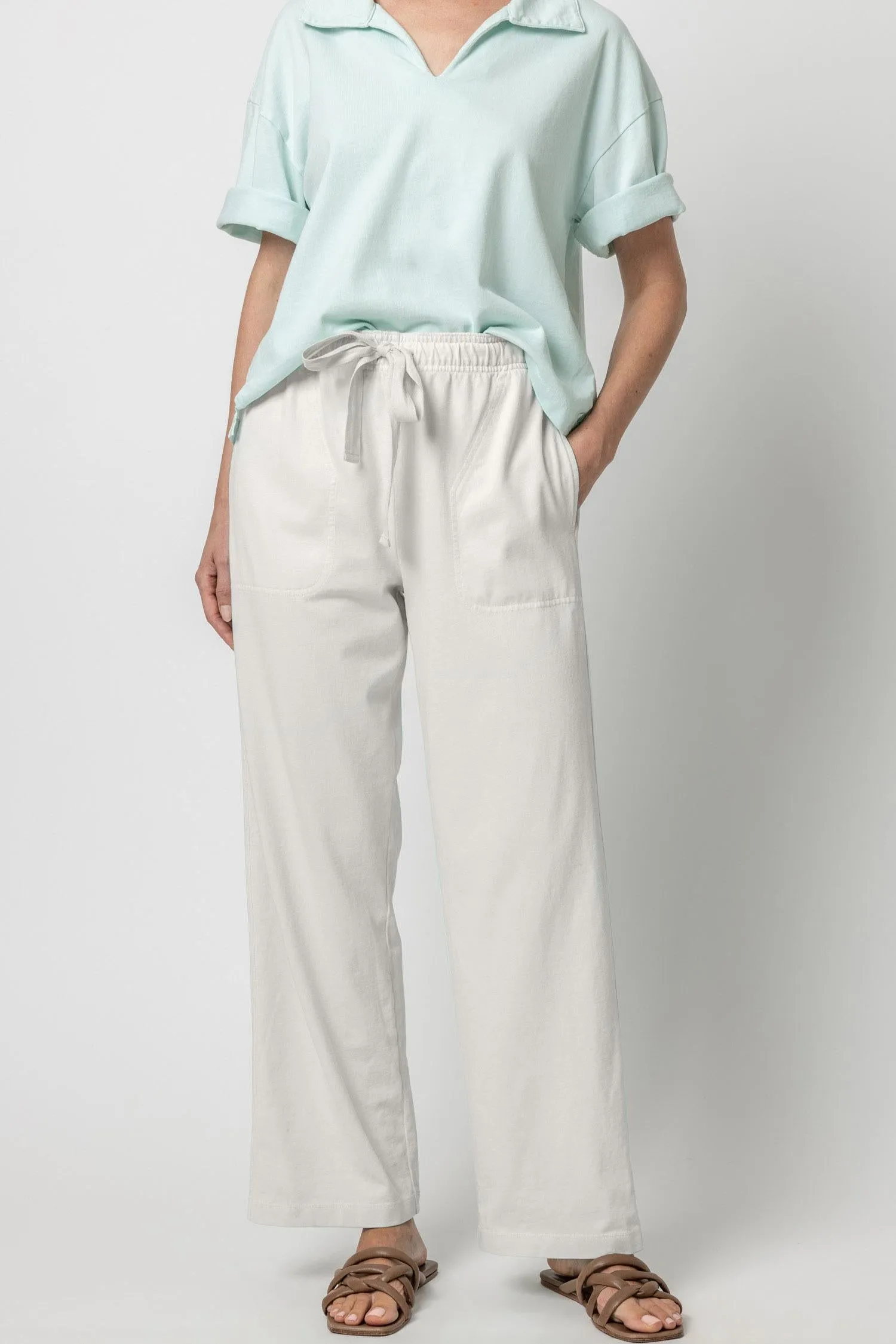 Drawstring Waist Pant