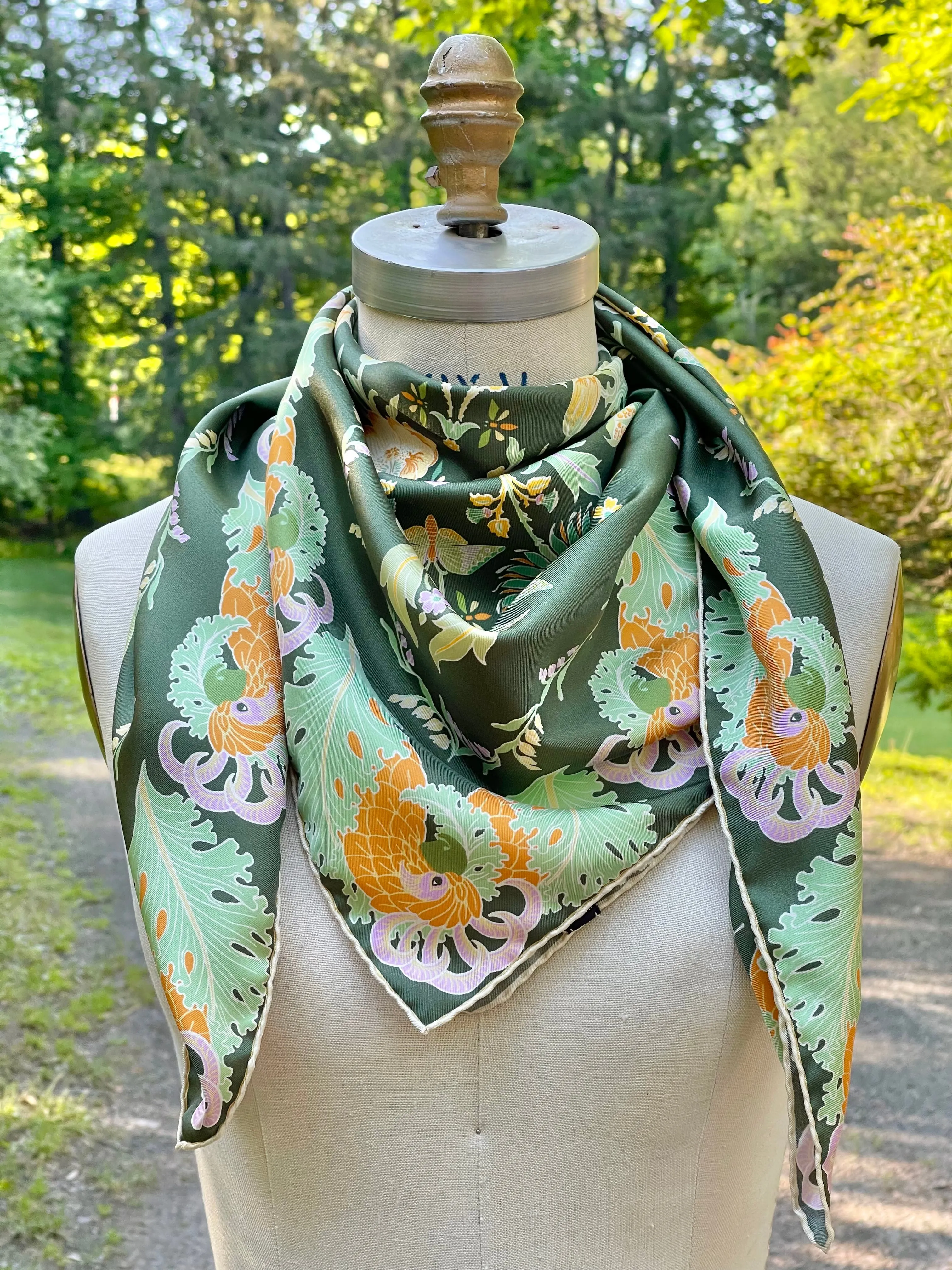 Elwyn New York Cockatoo Carnival Scarf