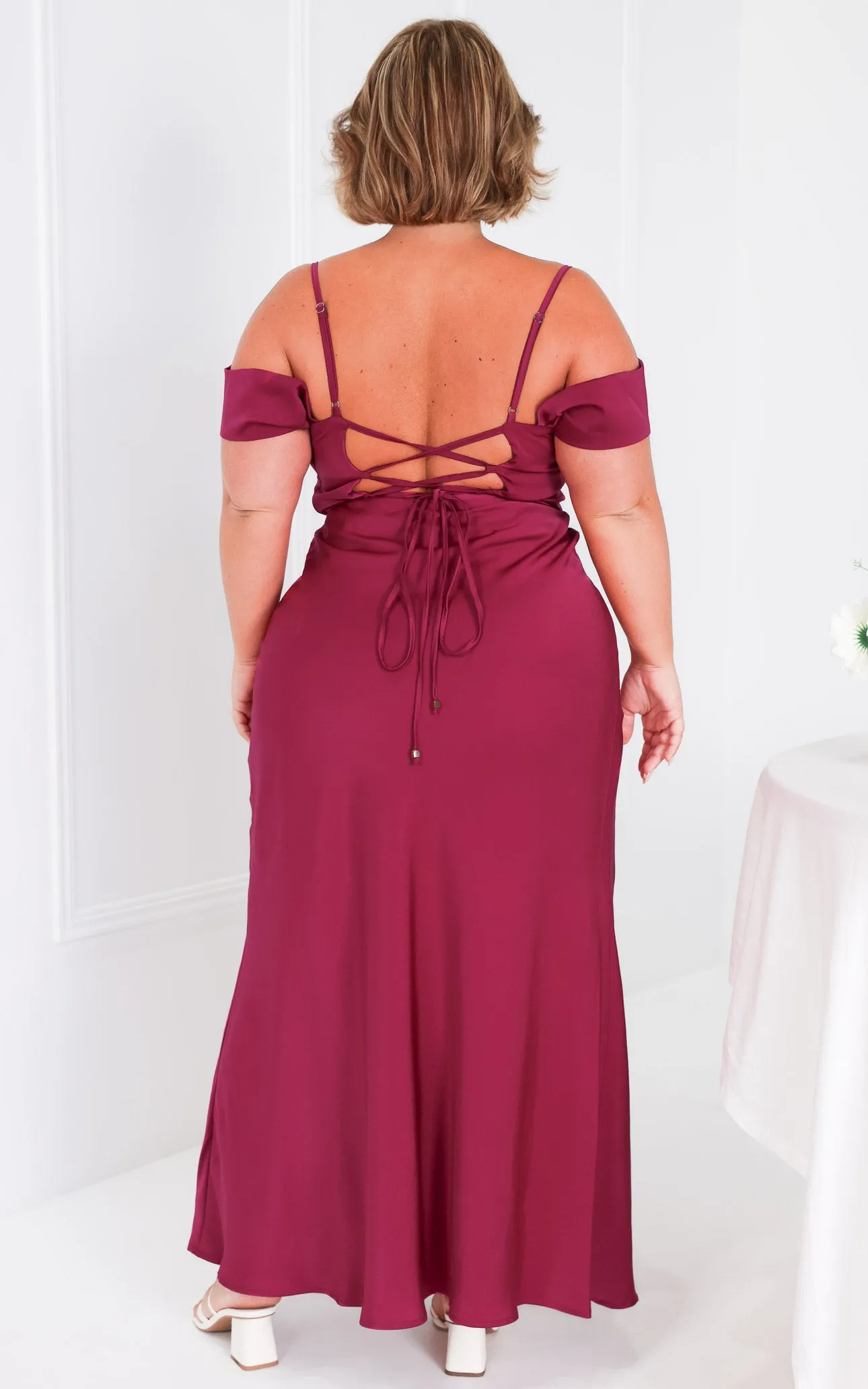 Evangelista Maxi Dress - Plum