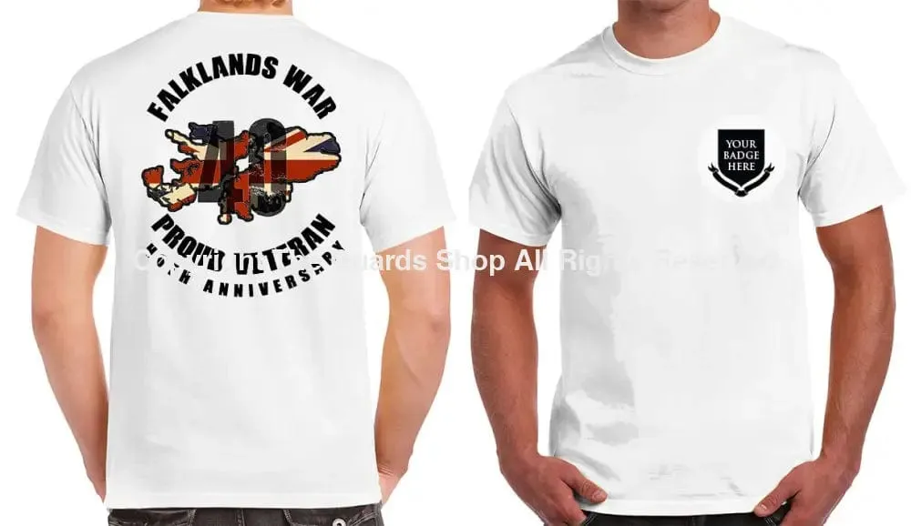 FALKLANDS 40 Double Print T-Shirt