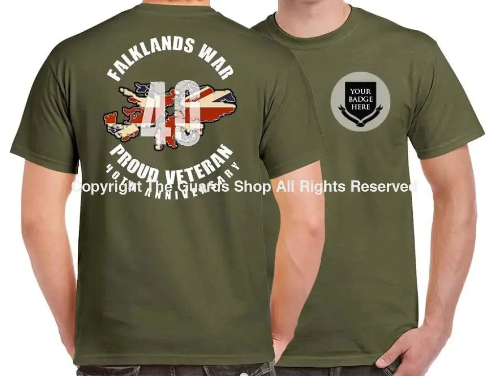 FALKLANDS 40 Double Print T-Shirt