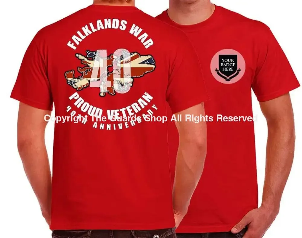 FALKLANDS 40 Double Print T-Shirt