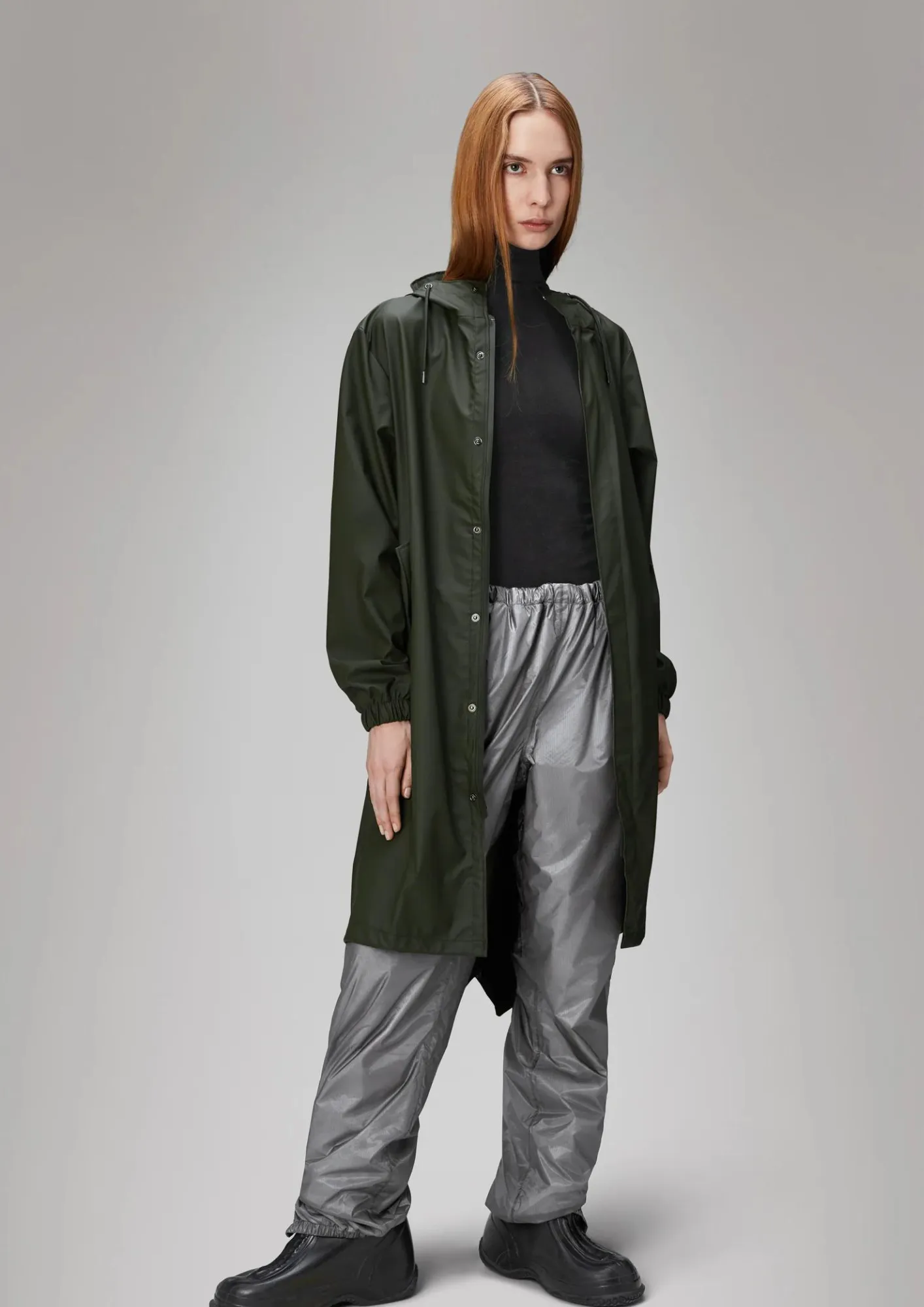 Fishtail Parka in Green