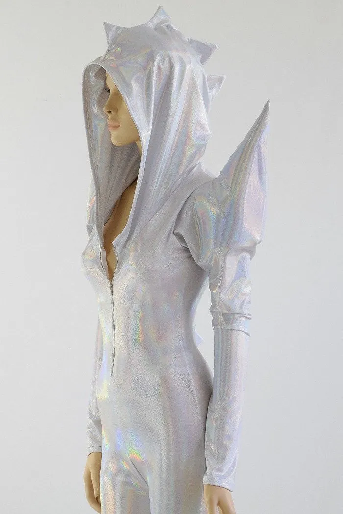 Flashbulb Holographic Mega Shoulder Catsuit