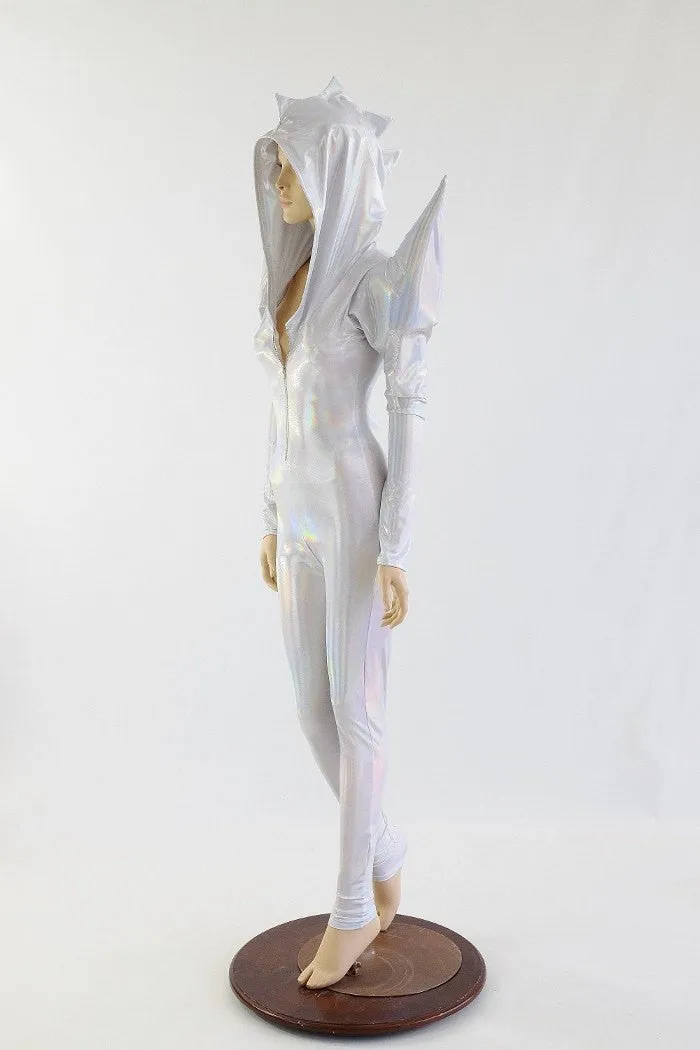 Flashbulb Holographic Mega Shoulder Catsuit