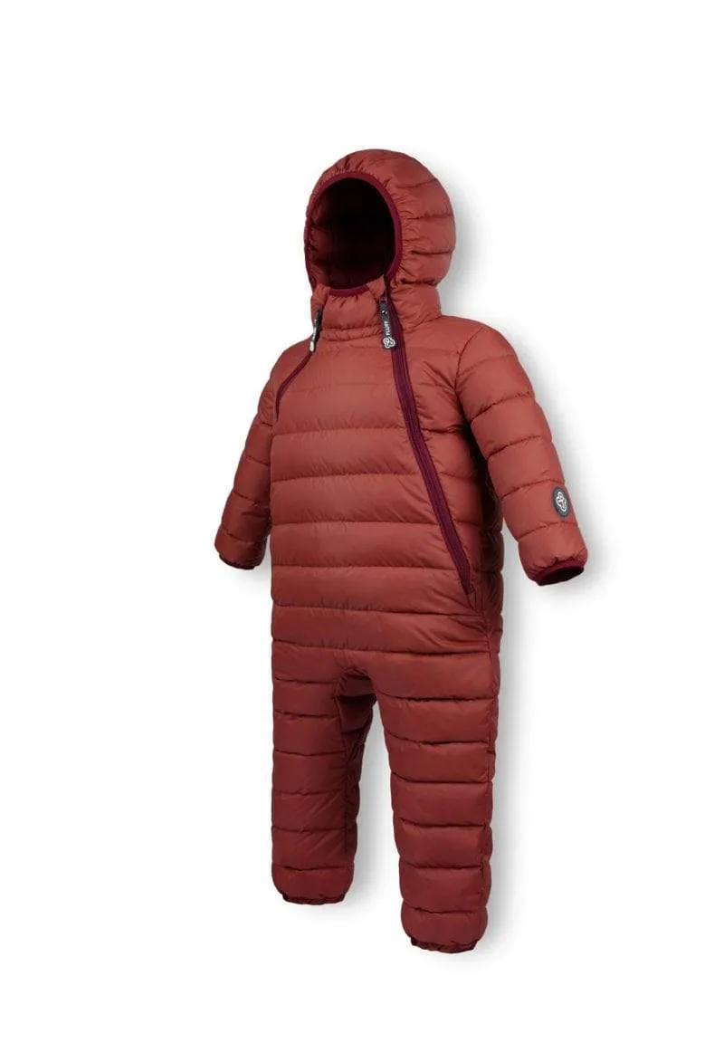 Fluff Down Snowsuit: Ginger Amber