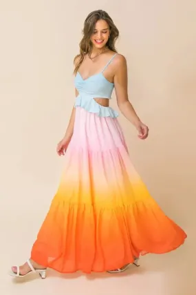 Flying Tomato Ombre Maxi Dress