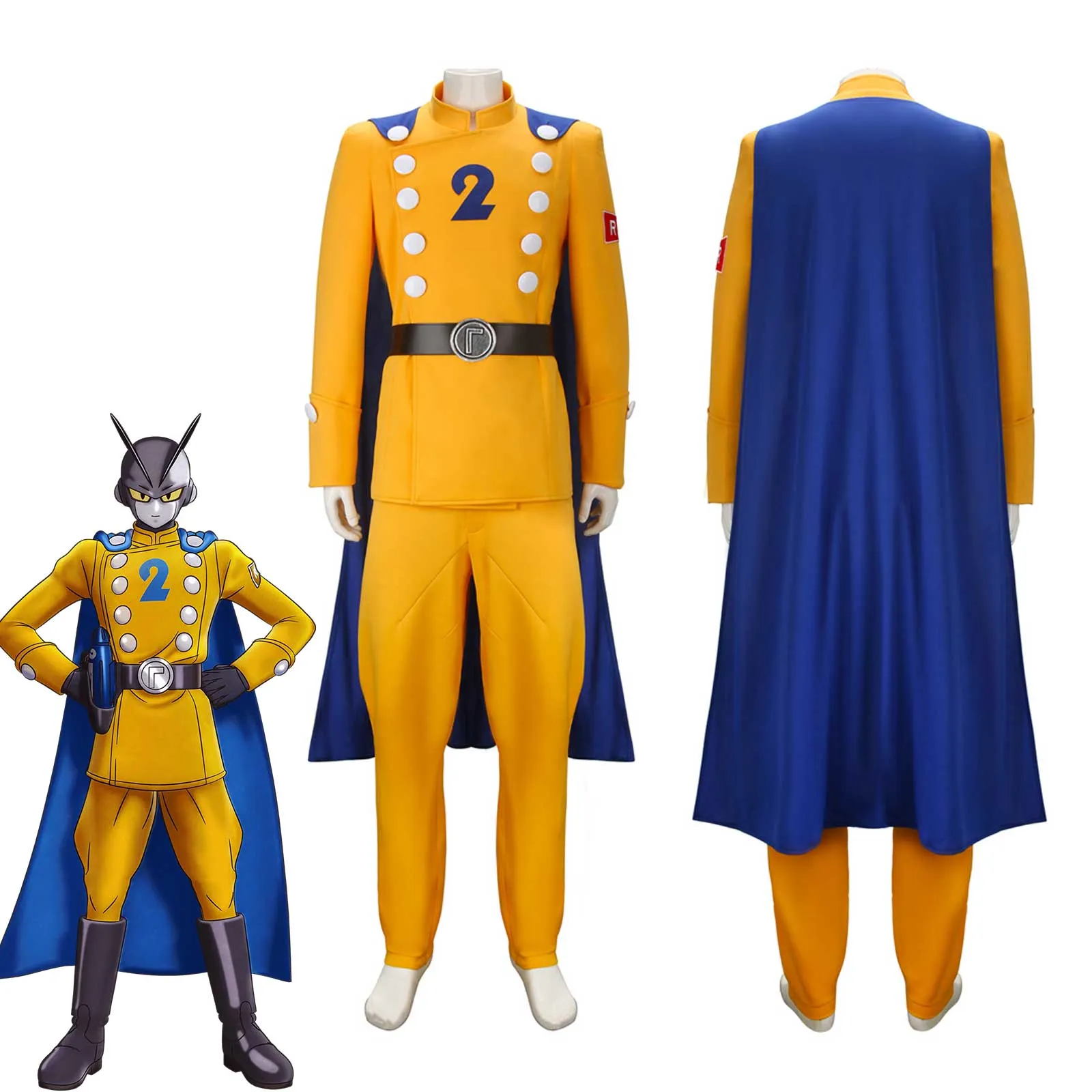 Gamma 2 Cosplay Costume-Dragon Ball Super: Super Hero