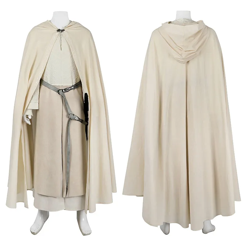 Gandalf The White Costume The Lord of the Rings Gandalf Cosplay Cape Suit