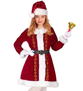 Girl's Mrs Claus Costume