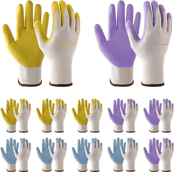 Handlandy Nitrile Coating Gardening Work Gloves Foam Women 5172 (12/24/36 Pairs)