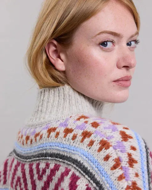 Hartford Mayalen Wool Jacquard Multicolor Sweater