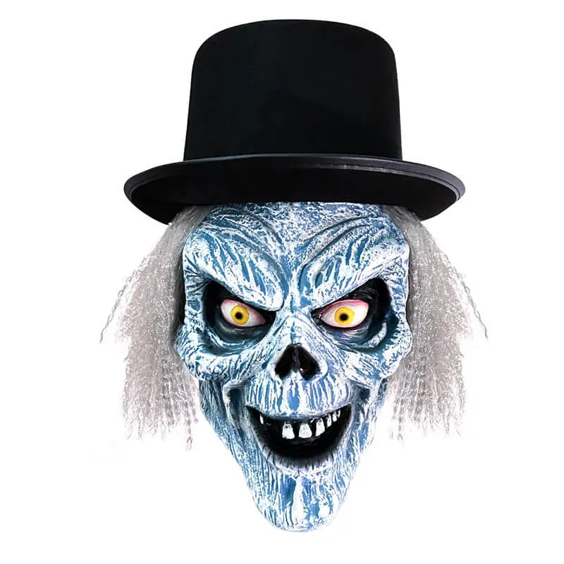 Hatbox Ghost Mask Haunted Mansion Hatbox Ghost Halloween Costume with Hat