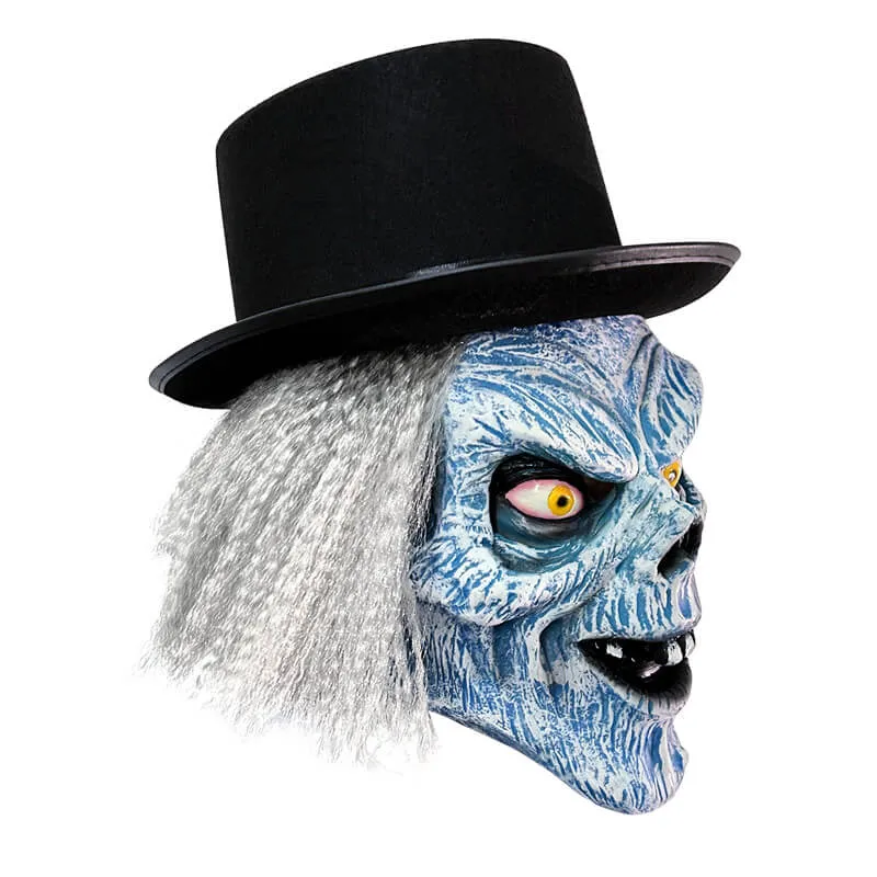 Hatbox Ghost Mask Haunted Mansion Hatbox Ghost Halloween Costume with Hat