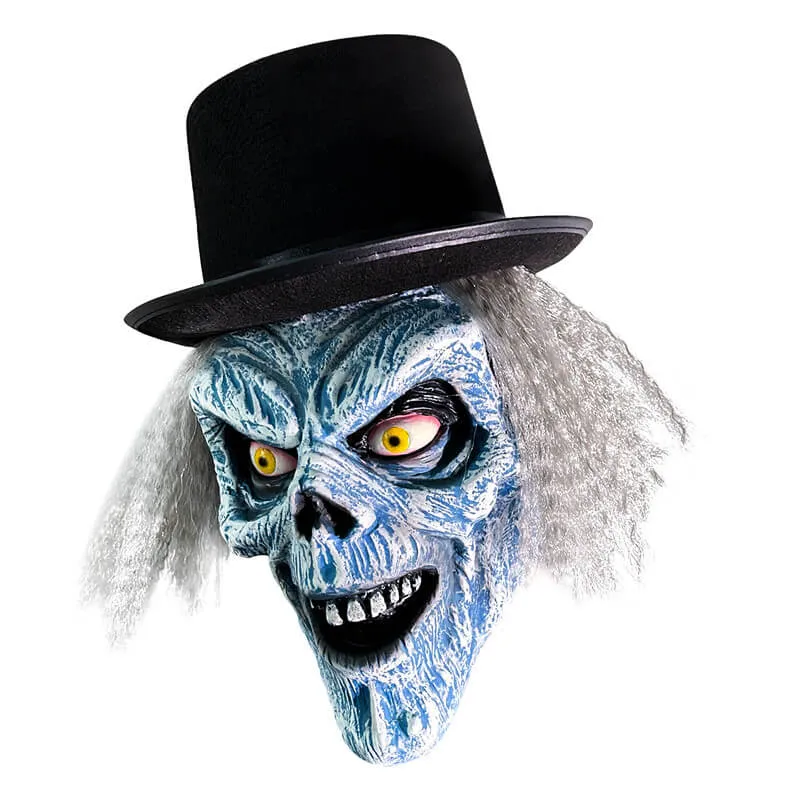 Hatbox Ghost Mask Haunted Mansion Hatbox Ghost Halloween Costume with Hat