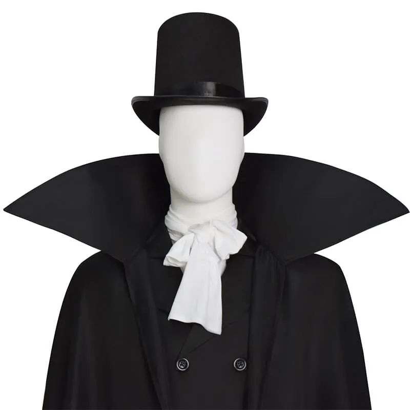 Hatbox Ghost Mask Haunted Mansion Hatbox Ghost Halloween Costume with Hat